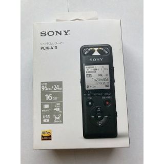 ソニー(SONY)の【美品】ソニー リニアPCMレコーダー 16GB　PCM-A10(その他)