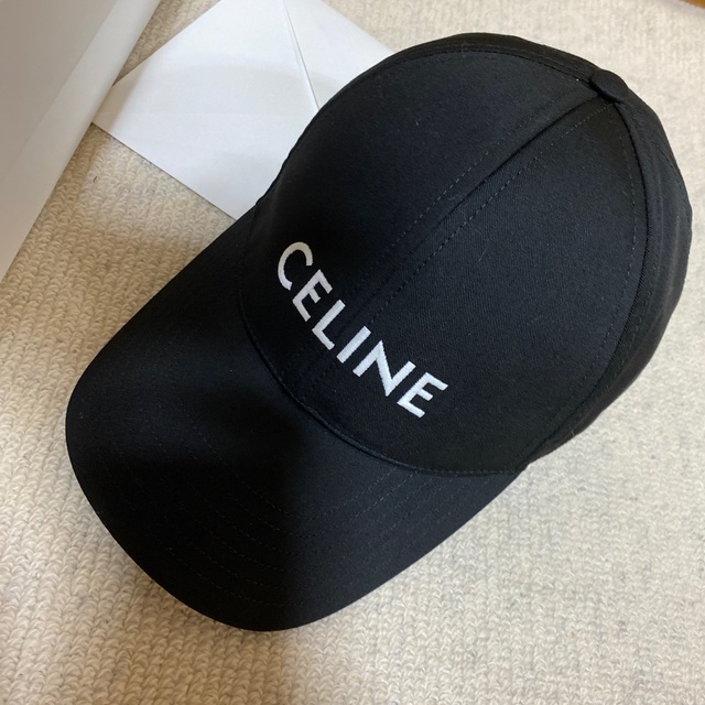 celine   美品！値下げ CELINE ベースボールキャップ / コットンドリル