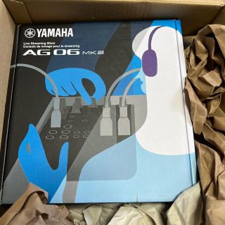 ヤマハ(ヤマハ)の[新品未開封]YAMAHA AG06 mk2 ブラック(ミキサー)