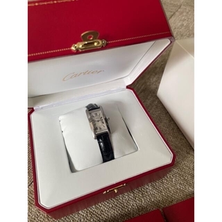 カルティエ(Cartier)のカルティエ タンクアメリカン SMサイズ(腕時計)