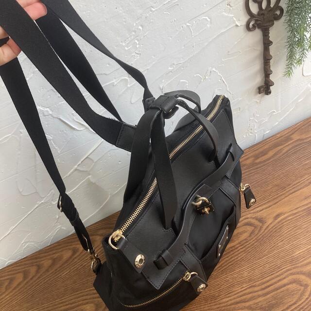 【美品】Henri Bendel ヘンリベンデル　3wayリュック