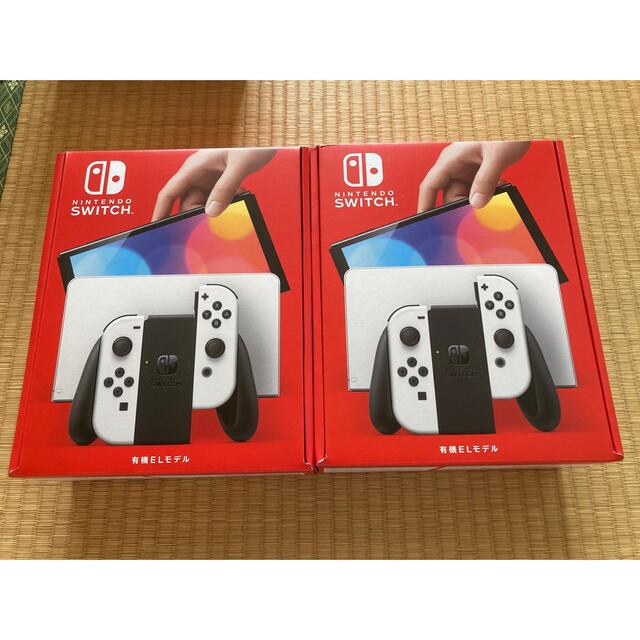 新品未開封 2台　Nintendo Switch 有機ELモデル ホワイト