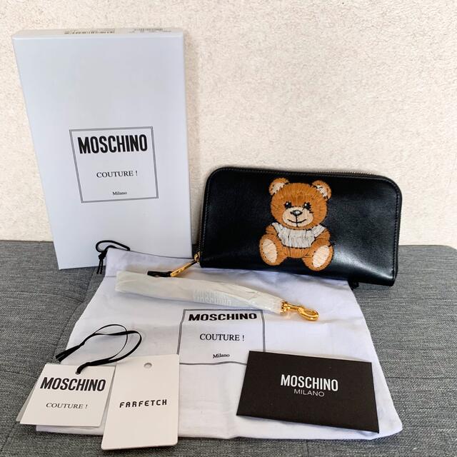 美品 バッグMOSCHINO 長財布 www.wabcca.com