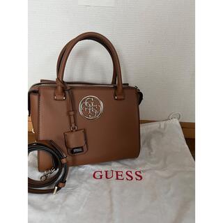 ゲス(GUESS)のGUESS ハンドバック ショルダーバッグ ブラウン(ハンドバッグ)