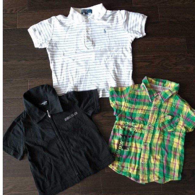 POLO RALPH LAUREN POLO Tシャツ 半袖 100 95 コムサ カットソー キッズ リバーシブルの通販 by ☆happy shop☆|ポロラルフローレンならラクマ POLOラルフローレン ボーダー トップス女の子95〜100