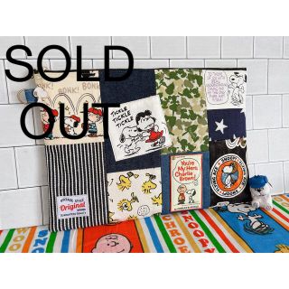 SOLD OUT! パッチワーク30cmファスナーポーチ(ポーチ)