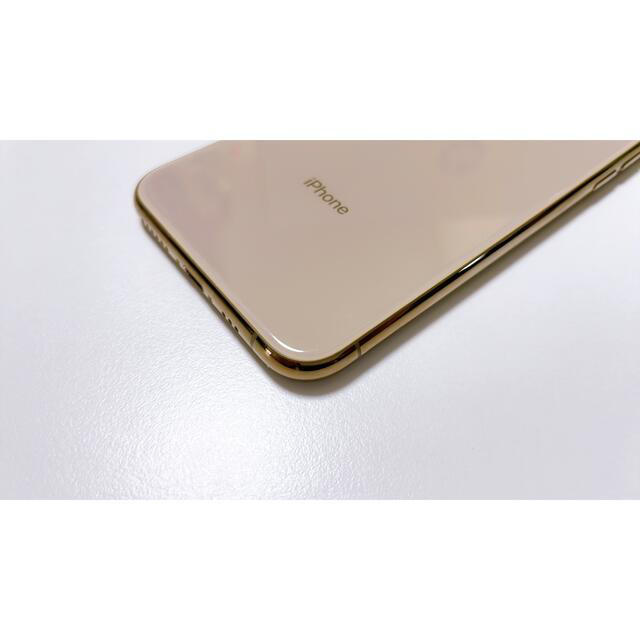 アップル iPhoneXS 256GB ゴールド 5