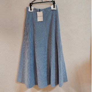 マディソンブルー(MADISONBLUE)のWIDE CORDUROY FLARE SKIRT　マディソンブルー　スカート(ロングスカート)