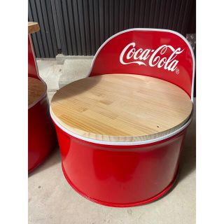 ドラム缶リメイク ローテーブルセットの通販 by H&M FACTORY