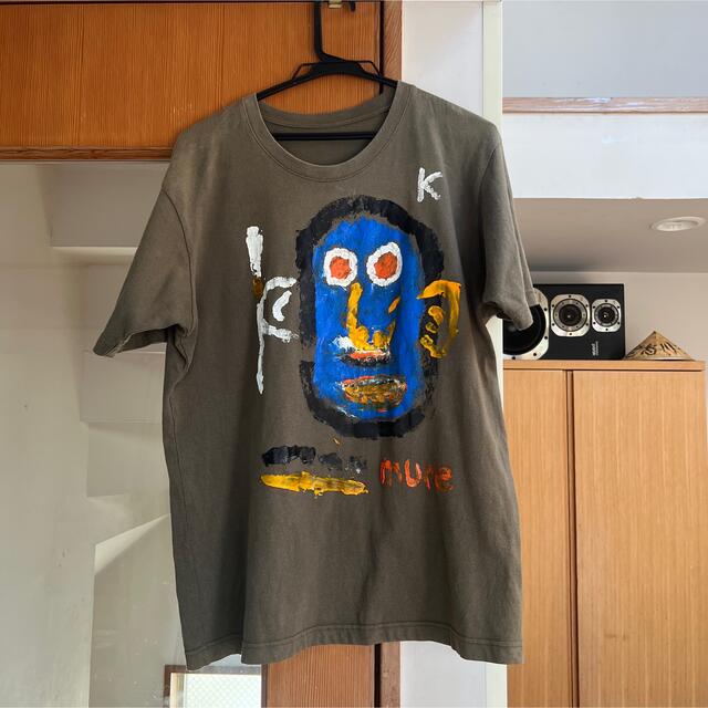 メンズ【世界に一枚】絵画ArtistによるアクリルペイントTシャツ