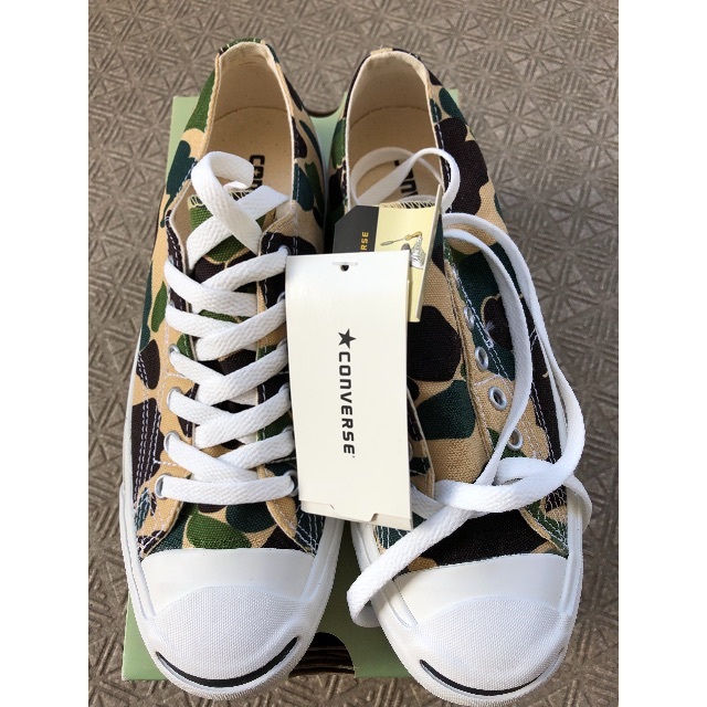 ★コンバース・ジャックパーセル★新品未使用！CAMO24.5cmVANSナイキ