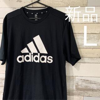 アディダス(adidas)の[アディダス] 半袖 Tシャツ  ロゴTシャツ メンズ　Lサイズ(Tシャツ/カットソー(半袖/袖なし))