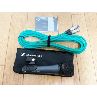 ゼンハイザー(SENNHEISER)のゼンハイザーe835 ダイナミックマイクとマイクケーブルセット(マイク)