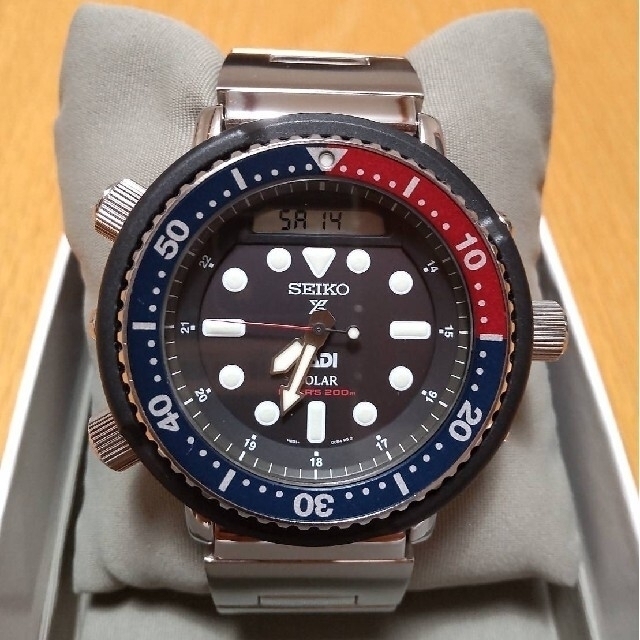 値引きする SEIKO ソーラー セイコー SUSブレス仕様 SNJ027 SEIKO