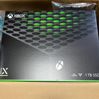 エックスボックス(Xbox)の[新品/未開封]Microsoft Xbox Series X 本体(家庭用ゲーム機本体)