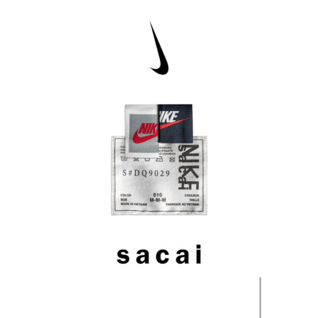 NIKE(ナイキ)のズームコルテッツ×sacai  White and University Red メンズの靴/シューズ(スニーカー)の商品写真