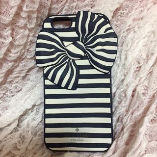 ケイトスペードニューヨーク(kate spade new york)のkate spade リボン iphoneケース☆(iPhoneケース)