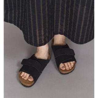 ビルケンシュトック(BIRKENSTOCK)のビルケンシュトック　kyoto グレー(サンダル)