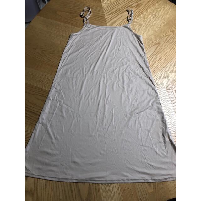 Ameri VINTAGE(アメリヴィンテージ)のVEST LAYERED SHIRT DRESS(M) レディースのワンピース(ロングワンピース/マキシワンピース)の商品写真