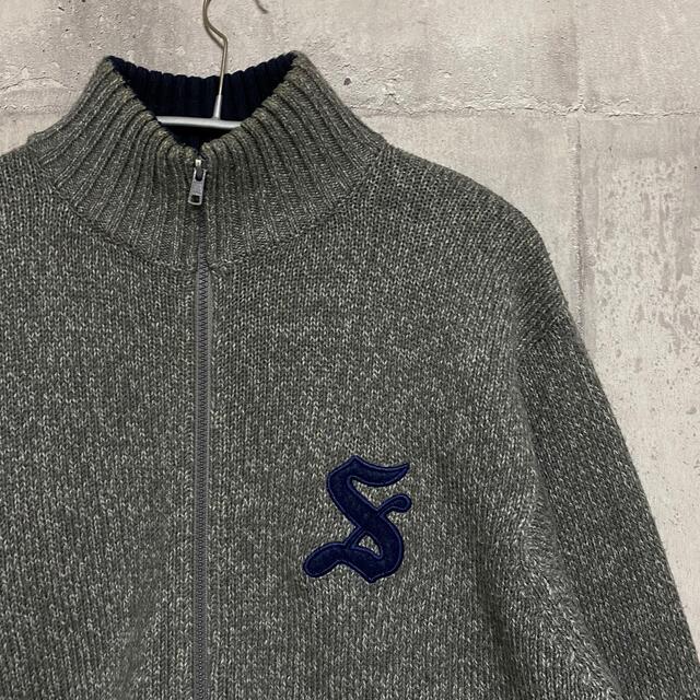 STUSSY(ステューシー)のold stussy オールド 90's ドライバーズニット M メンズのトップス(ニット/セーター)の商品写真