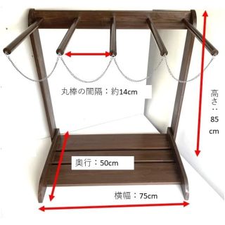 サーフボードラック　サーフボードスタンド　サーフィンボード　スノーボード　木製(サーフィン)
