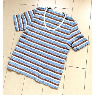 サロンアダムエロぺ(SALON adam et rope')のボーダー Tシャツ(Tシャツ(半袖/袖なし))