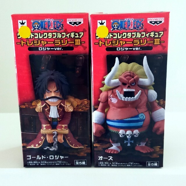 BANPRESTO(バンプレスト)のワンピース ワーコレ オーズ&ロジャーセット エンタメ/ホビーのタレントグッズ(アイドルグッズ)の商品写真