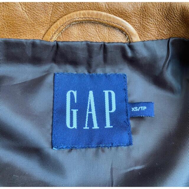 値下げ 90s OLDGAP 黒 xxs レザージャケット シングルライダース