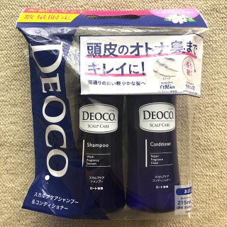 ロートセイヤク(ロート製薬)のデオコ お試し品 シャンプー＆コンディショナー(1セット)(シャンプー)