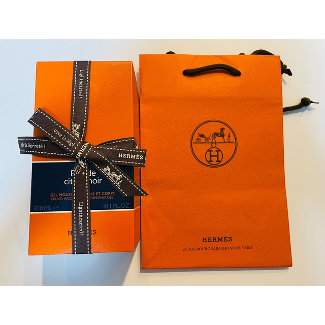 Hermes(エルメス)の新品　エルメス　オー ドゥ シトロン ノワールハンド＆ボディ クレンジングジェル コスメ/美容のボディケア(ボディソープ/石鹸)の商品写真