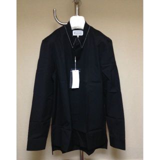 マルタンマルジェラ(Maison Martin Margiela)の新品 41 XL 7万円 マルジェラ20ss マンダリンカラーシャツ 1236(シャツ)