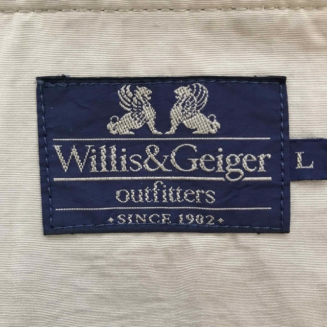 Willis&Geiger outfitters ウィリスアンドガイガー