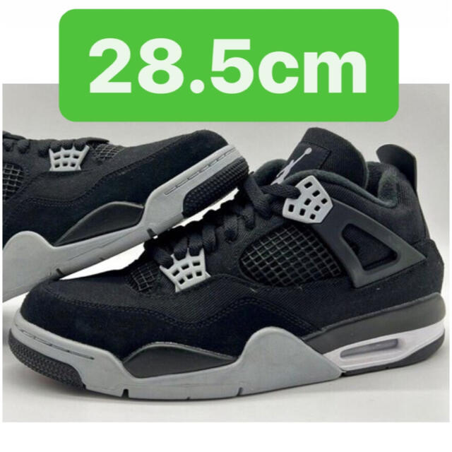 Nike Air Jordan 4 Black Light Steel 28.5メンズ