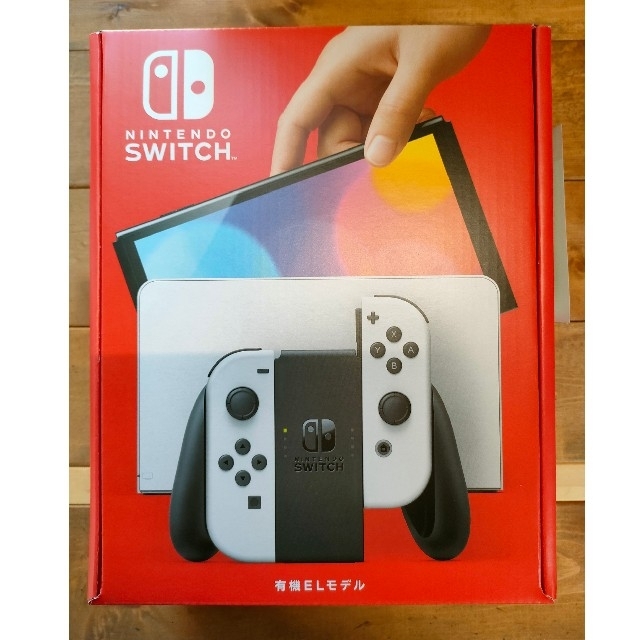 Nintendo Switch(ニンテンドースイッチ)の【新品未使用】Nintendo Switch 有機ELモデル エンタメ/ホビーのゲームソフト/ゲーム機本体(家庭用ゲーム機本体)の商品写真