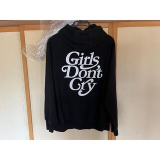 Girls Don't Cry パーカー フーディL ブラックの通販 by shop｜ラクマ