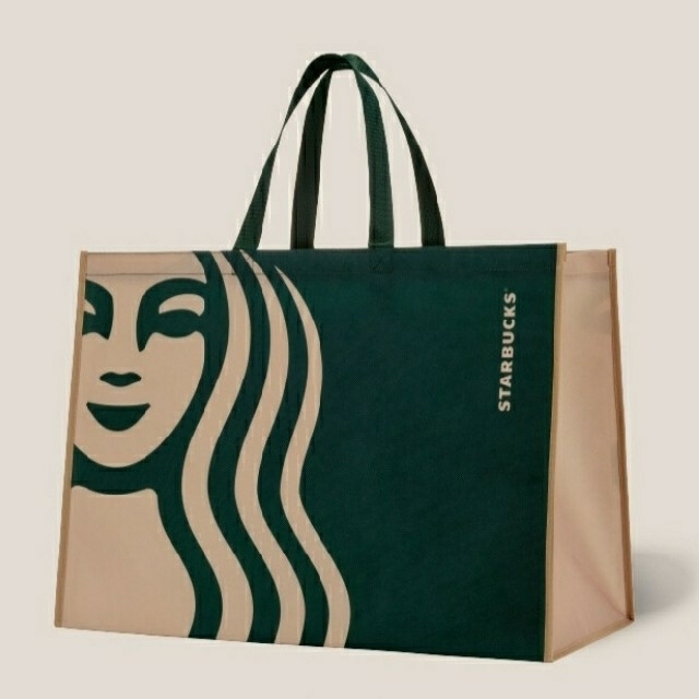 Starbucks Coffee - 韓国スタバ☆ 大容量エコバッグの通販 by かりん's