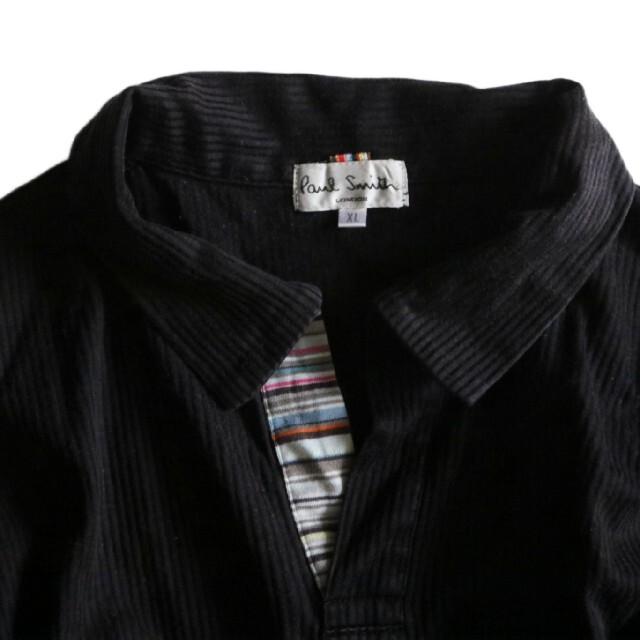 Paul Smith(ポールスミス)の【PAUL SMITH】ポロシャツ　シャドーストライプ　日本製☆ メンズのトップス(ポロシャツ)の商品写真