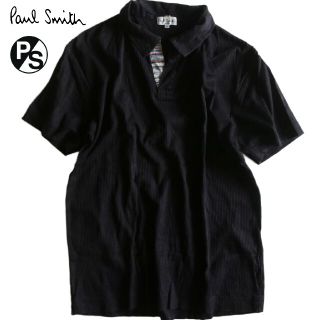 ポールスミス(Paul Smith)の【PAUL SMITH】ポロシャツ　シャドーストライプ　日本製☆(ポロシャツ)