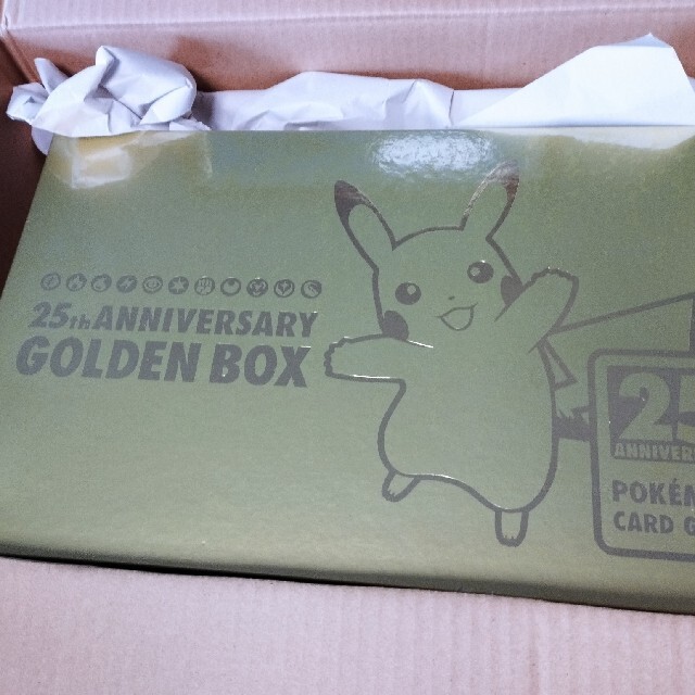 ポケモンカード 25th ANNIVERSARY GOLDEN BOX アニバー エンタメ/ホビーのトレーディングカード(Box/デッキ/パック)の商品写真