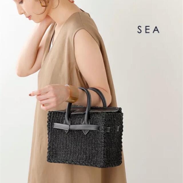 SEA - SEA カゴバーキンSサイズ ブラックの通販 by tomo's shop｜シー