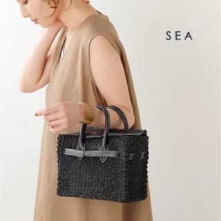 sea カゴバーキン 黒 S