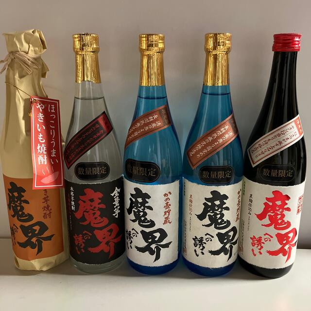 芋焼酎　魔界への誘い　720ml25度　5本セット