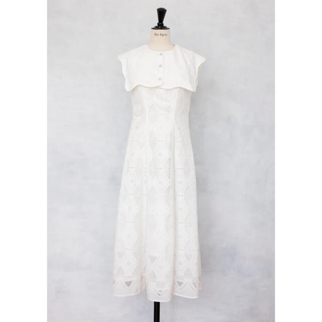 Her lip to(ハーリップトゥ)のherlipto Saint Germain Lace Dress レディースのワンピース(ロングワンピース/マキシワンピース)の商品写真