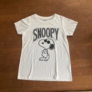 ユニクロ(UNIQLO)のお値下げ　美品　スヌーピー SNOOPY ユニクロ　Tシャツ(Tシャツ(半袖/袖なし))