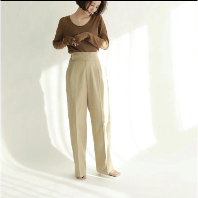 louren highwaist straight pants