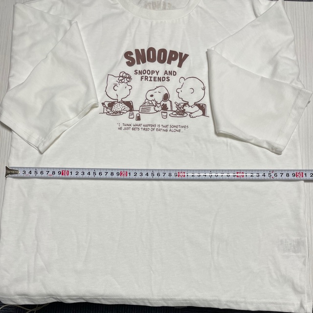 SNOOPY(スヌーピー)の【Mサイズ】ロングTシャツ☆SNOOPY レディースのトップス(Tシャツ(長袖/七分))の商品写真