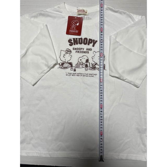 SNOOPY(スヌーピー)の【Mサイズ】ロングTシャツ☆SNOOPY レディースのトップス(Tシャツ(長袖/七分))の商品写真