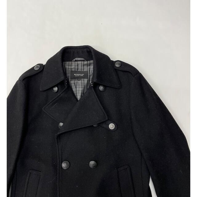 BURBERRY BLACK LABEL(バーバリーブラックレーベル)の美品 バーバリー ブラックレーベル コート サイズLL メンズのジャケット/アウター(ピーコート)の商品写真