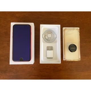 アイフォーン(iPhone)の値下げ！【美品】 iPhone SE 第２世代 128G SIMフリー　おまけ付(スマートフォン本体)