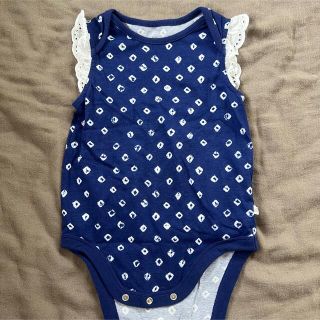 ベビーギャップ(babyGAP)のbabygap GAP ノースリーブロンパース 18-24months 90cm(下着)